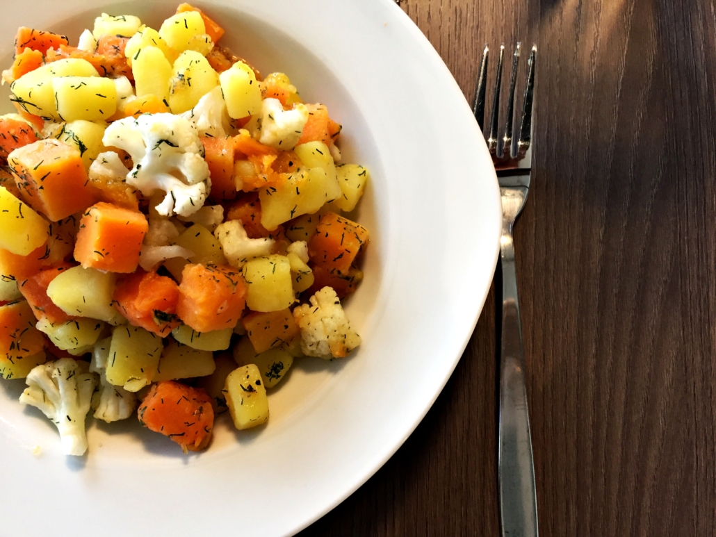 "Sonniges" Kartoffelgemüse - super einfach und passt immer "Sonniges" Kartoffelgemüse - super einfach und passt immer