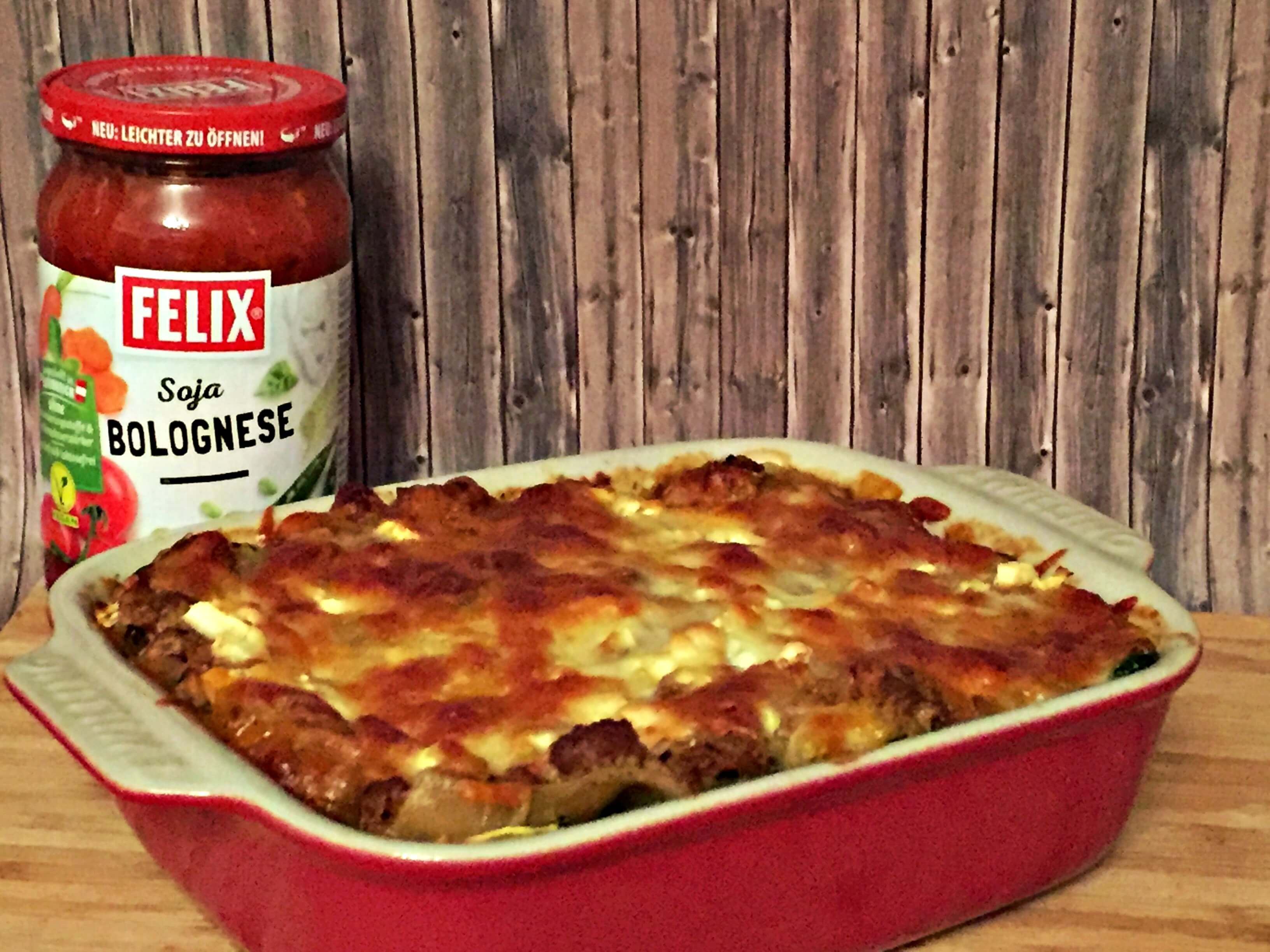 Veggie Lasagne mit Zucchini - der Klassiker mal ohne Fleisch